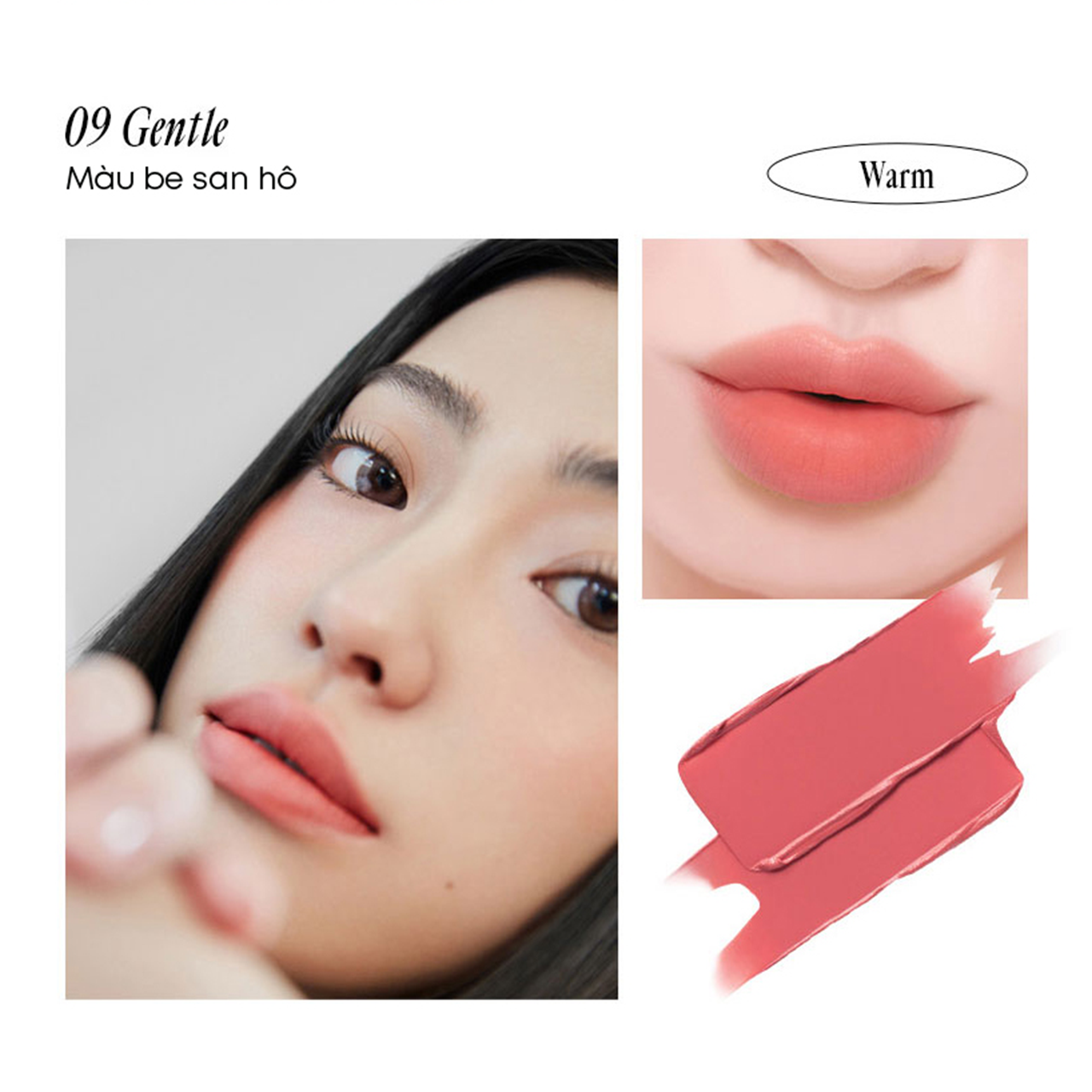  C66_DEAL 4: [DUY NHẤT 28.6] SON THỎI FRESHIAN THUẦN CHAY MỊN MÔI SENSUAL VEGAN LIPSTICK BLUR 3.3G MUA 1 TẶNG 2 