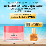  A169_Deal 9: SÁP DƯỠNG MÔI NUXE LIP BALM 15G (MẬT ONG/ HOA HỒNG) 