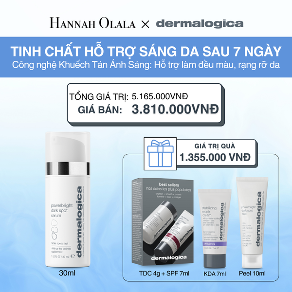  DEAL 11: TINH CHẤT HỖ TRỢ SÁNG DA SAU 7 NGÀY SỬ DỤNG POWERBRIGHT DARK SPOT SERUM - 30ML 