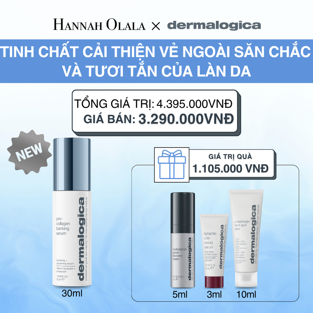  DEAL 12: TINH CHẤT CẢI THIỆN VẺ NGOÀI SĂN CHẮC, TƯƠI TẮN - PRO-COLLAGEN BANKING SERUM - 30ML 