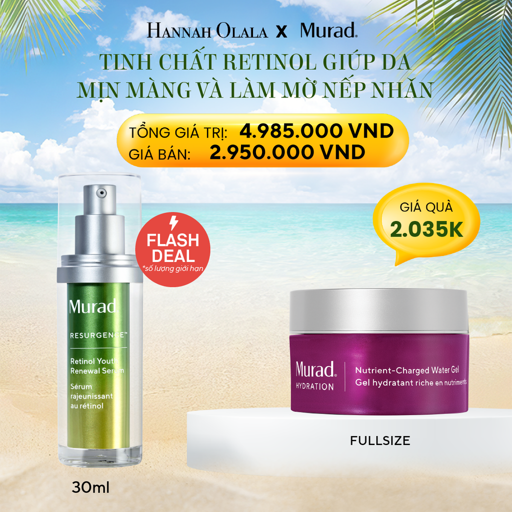  E643_DEAL 13: TINH CHẤT RETINOL GIÚP DA MỊN MÀNG VÀ LÀM MỜ NẾP NHĂN 30ML 