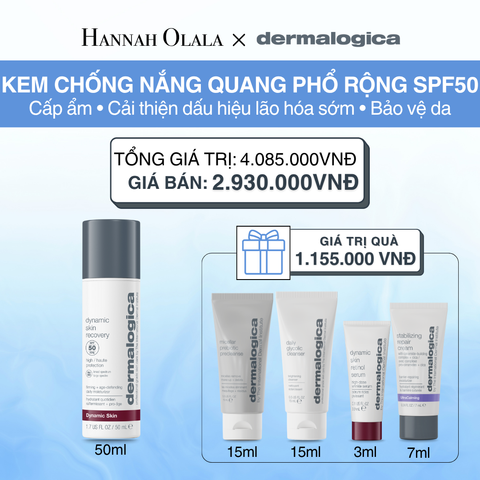  DEAL 14: KEM CHỐNG NẮNG CHO DA LÃO HOÁ DYNAMIC SKIN RECOVERY SPF50 - 50ML 