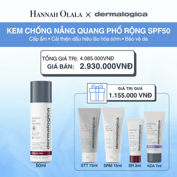  DEAL 14: KEM CHỐNG NẮNG CHO DA LÃO HOÁ DYNAMIC SKIN RECOVERY SPF50 - 50ML 