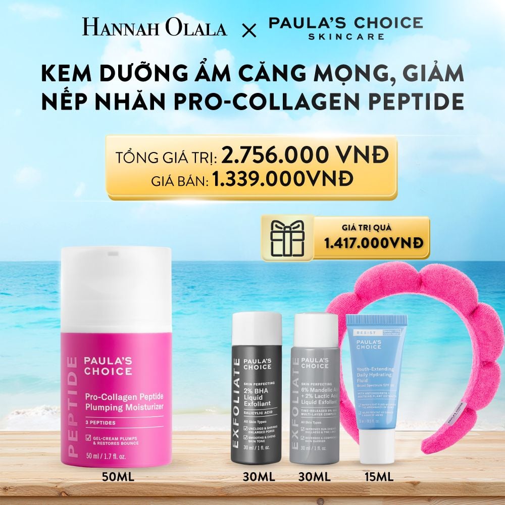  A462_DEAL 1: [NEW LAUNCH] KEM DƯỠNG ẨM CĂNG MỌNG VÀ GIẢM NẾP NHĂN PRO-COLLAGEN PEPTIDE 50ML 