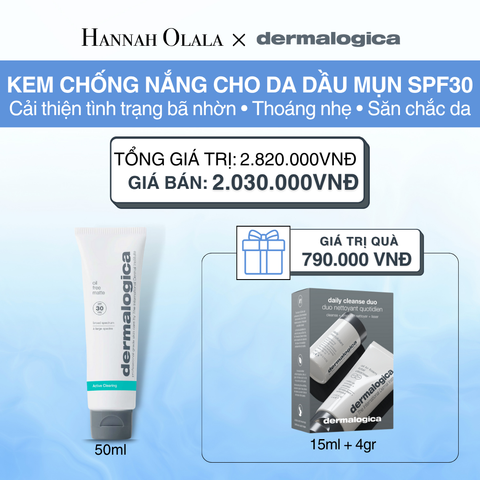  DEAL 15: KEM CHỐNG NẮNG CHO DA DÀU/ MỤN OIL FREE MATTE SPF30 - 50ML 