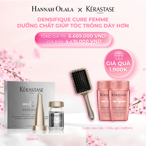  M314_DEAL 6: DƯỠNG CHẤT GIÚP TÓC TRÔNG DÀY HƠN KÉRASTASE DENSIFIQUE CUR FEMME 30X6ML 
