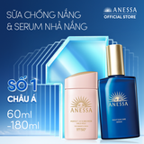  C33: DEAL 9: COMBO SỮA CHỐNG NẮNG & SERUM PHỤC HỒI TỔN THƯƠNG SAU NẮNG AN TOÀN CHO DA NHẠY CẢM ANESSA MILD MILK 60ML + NIGHT SERUM 180ML 
