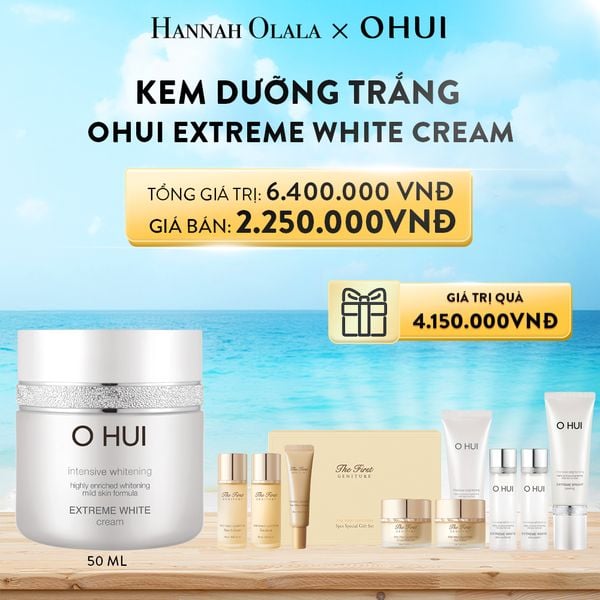  A283_DEAL 11: KEM DƯỠNG TRẮNG OHUI EXTREME WHITE CREAM 50ML 