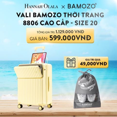  DEAL 5: VALI BAMOZO 8806 CAO CẤP (TẶNG TÚI ĐỰNG GIÀY) 