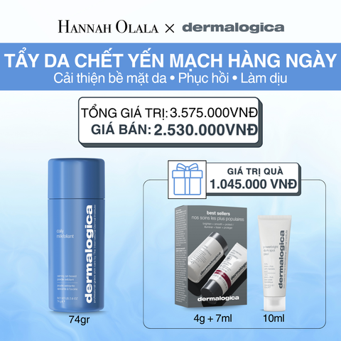  DEAL 2: TẨY DA CHẾT DỊU NHẸ, PHỤC HỒI DA DAILY MILKFOLIANT - 74GR 