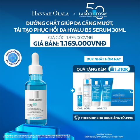  K7_DEAL 7: DƯỠNG CHẤT PHỤC HỒI & CUNG CẤP ĐỘ ẨM CHUYÊN SÂU HYALU B5 SERUM 30ML 
