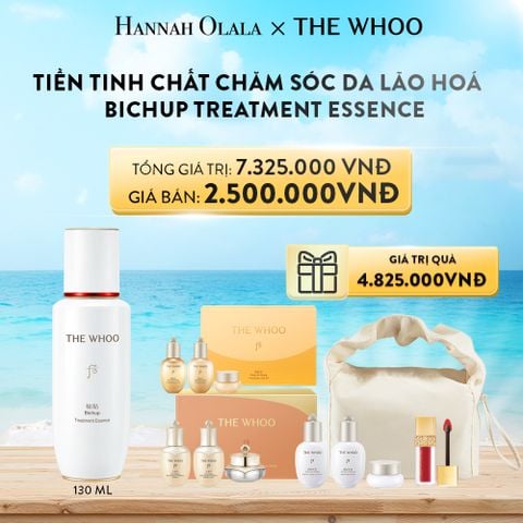  A300_DEAL 3: BỘ TIỀN TINH CHẤT CHĂM SÓC DA LÃO HOÁ THE WHOO BICHUP TREATMENT ESSENCE 130ML 