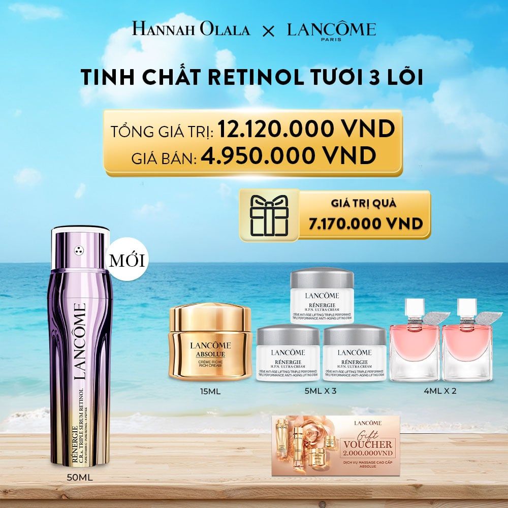  A3_DEAL 33: TINH CHẤT TRIPLE SERUM RETINOL ( MỚI ) 