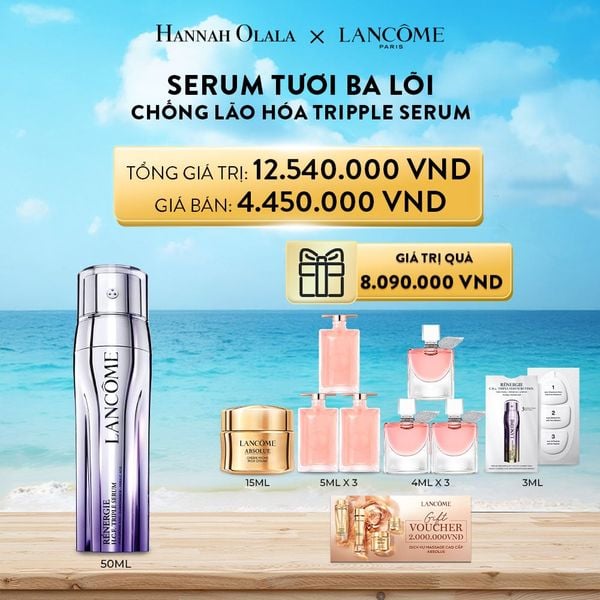  A7_DEAL 37: SERUM TƯƠI BA LÕI CHỐNG LÃO HÓA TRIPPLE SERUM 