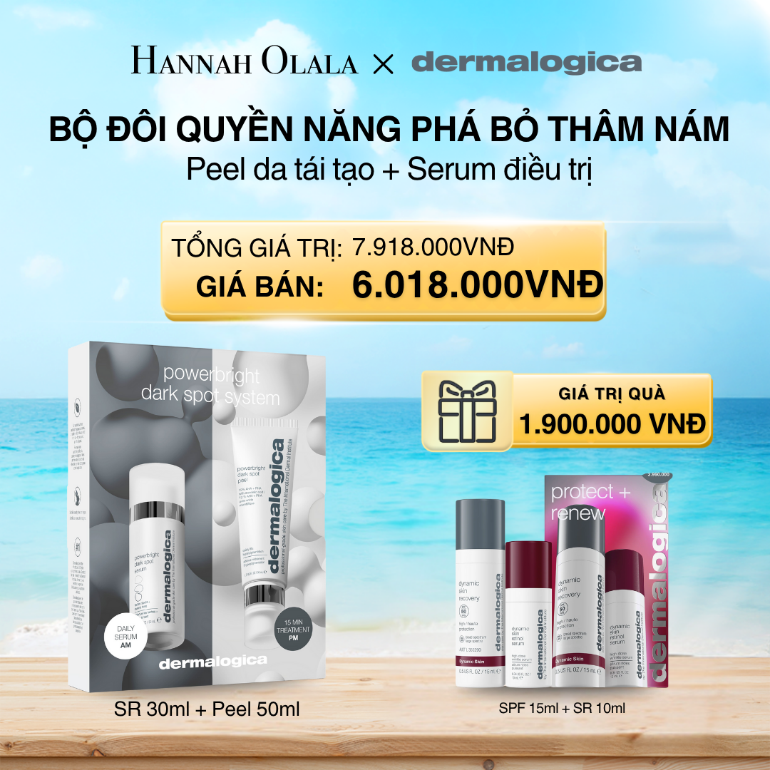 A430_DEAL 3: BỘ ĐÔI MỜ ĐỐM NÂU TRONG 7 NGÀY POWERBRIGHT DARK SPOT PEEL 50ML + POWERBRIGHT DARK SPOT SERUM 30ML 