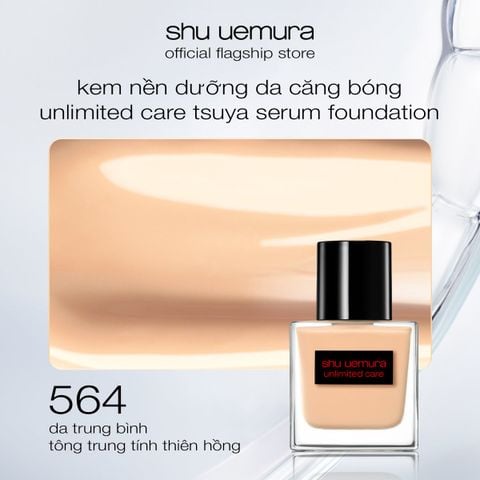  A691_DEAL 17: KEM NỀN DẠNG SERUM NUÔI DƯỠNG LÀN DA RẠNG RỠ SHU UEMURA UNLIMITED CARE TSUYA SERUM FOUNDATION 