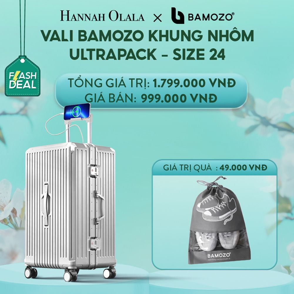  E1458: [FLASH DEAL] VALI ULTRAPACK (TẶNG TÚI ĐỰNG GIÀY) 