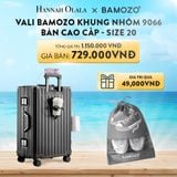  A569_DEAL 1: VALI BAMOZO KHUNG NHÔM 9066 BẢN CAO CẤP (TẶNG TÚI ĐỰNG GIÀY) 