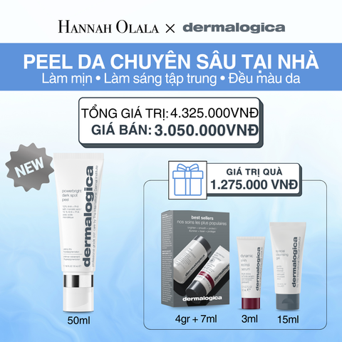  DEAL 5: (MỚI) PEEL CẢI THIỆN BỀ MẶT DA LÀM SÁNG RÕ RỆT CÁC ĐỐM NÂU POWERBRIGHT DARK SPOT PEEL - 50ML 