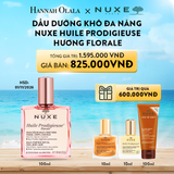  A166_Deal 6: DẦU DƯỠNG KHÔ ĐA NĂNG NUXE HUILE PRODIGIEUSE MULTI-PURPOSE DRY OIL 100ML (CHỌN HƯƠNG) 