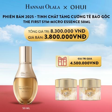  A26_DEAL 20: PHIÊN BẢN 2025 - TINH CHẤT TĂNG CƯỜNG TẾ BÀO GỐC OHUI THE FIRST SYM-MICRO ESSENCE 50ML 
