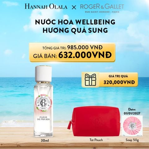  A176_Deal 2: NƯỚC HOA ROGER&GALLET WELLBEING 30ML 
