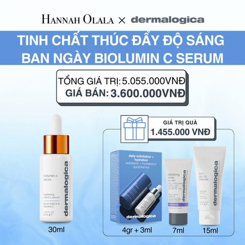  DEAL 7: TINH CHẤT VITAMIN C CÔ ĐẶC DERMALOGICA BIOLUMIN C SERUM - 30ML 