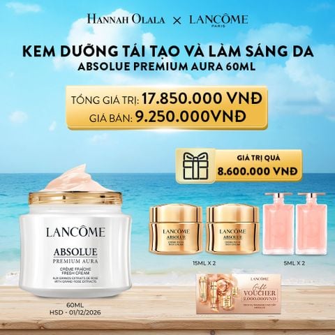  A5_DEAL 35: KEM DƯỠNG TÁI TẠO VÀ LÀM SÁNG DA ABSOLUE PREMIUM AURA 60ML ( HSD 17M ) 