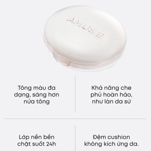  A362_DEAL 24: PHẤN NƯỚC AMUSE CHE PHỦ KHUYẾT ĐIỂM THUẦN CHAY 