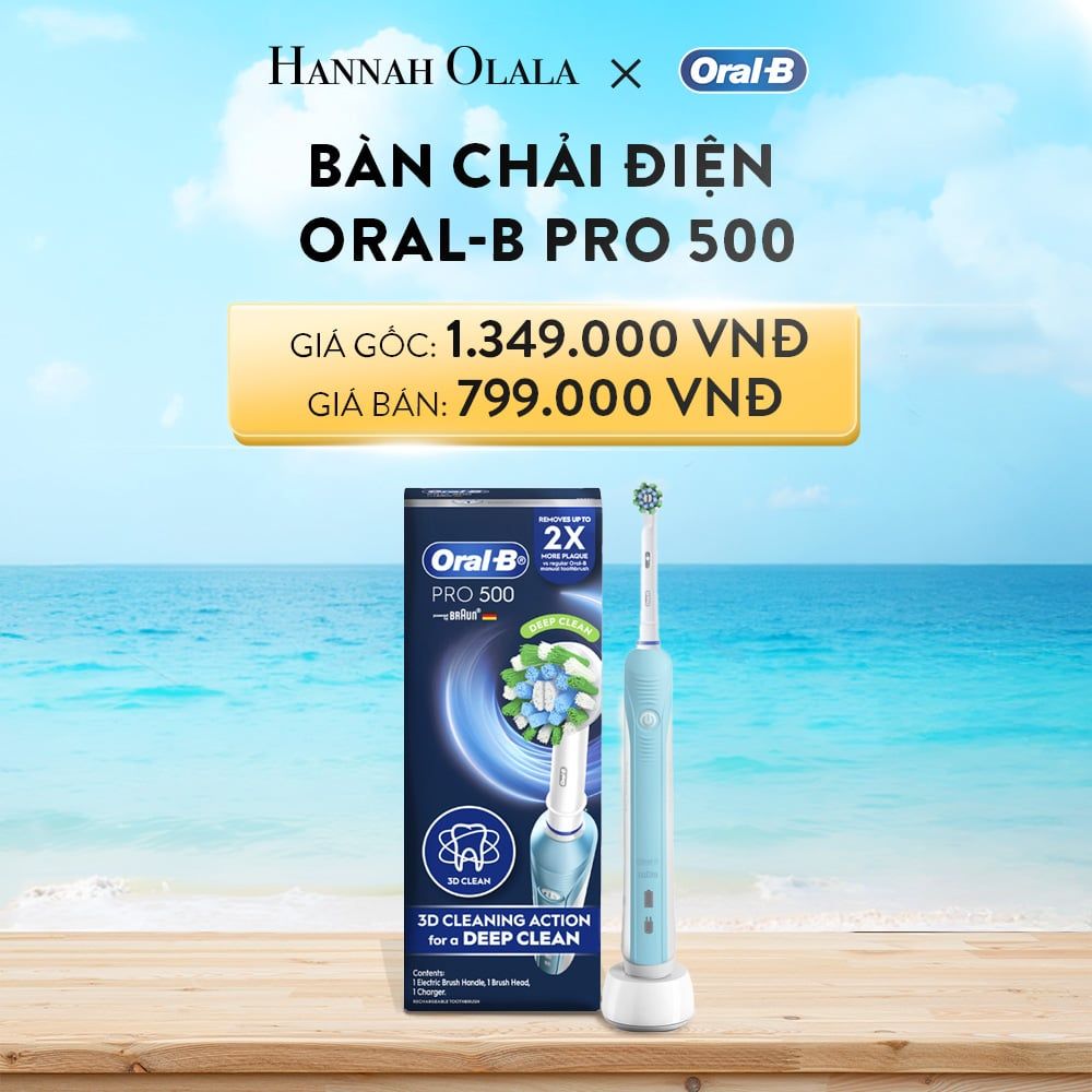  A754_DEAL 2: BÀN CHẢI ORAL-B PRO 500 