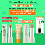  C62_DEAL 3: [DUY NHẤT 28.6] SON DƯỠNG FRESHIAN THUẦN CHAY LÀM MỀM MÔI SENSUAL VEGAN LIP BALM 3.3G MUA 1 TẶNG 2 