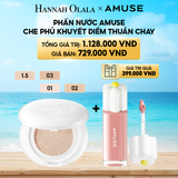  A362_DEAL 24: PHẤN NƯỚC AMUSE CHE PHỦ KHUYẾT ĐIỂM THUẦN CHAY 