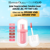  A358_DEAL 23: SON THẠCH BÓNG THUẦN CHAY AMUSE JEL-FIT TINT 3.8G 