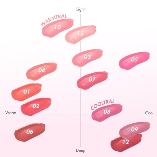  DEAL 22: SON NƯỚC BÓNG THUẦN CHAY AMUSE DEW TINT 4G 