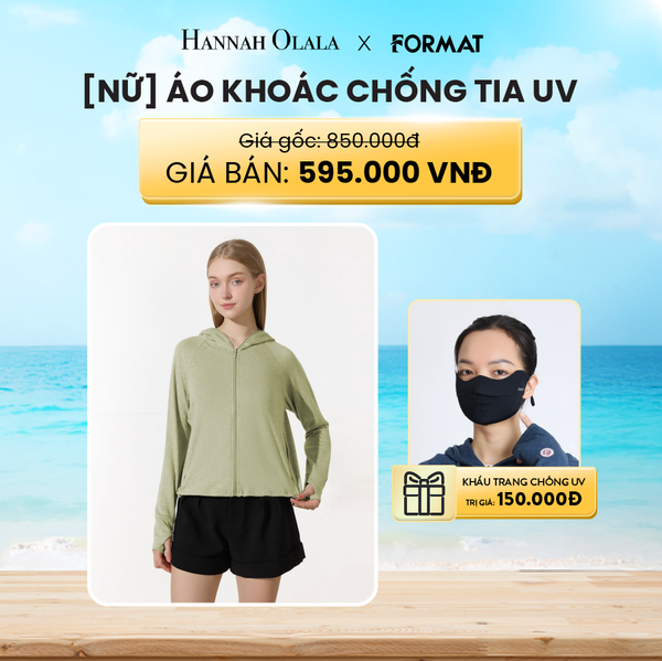  A81_DEAL 7: ÁO KHOÁC CHỐNG TIA UV [NỮ] 