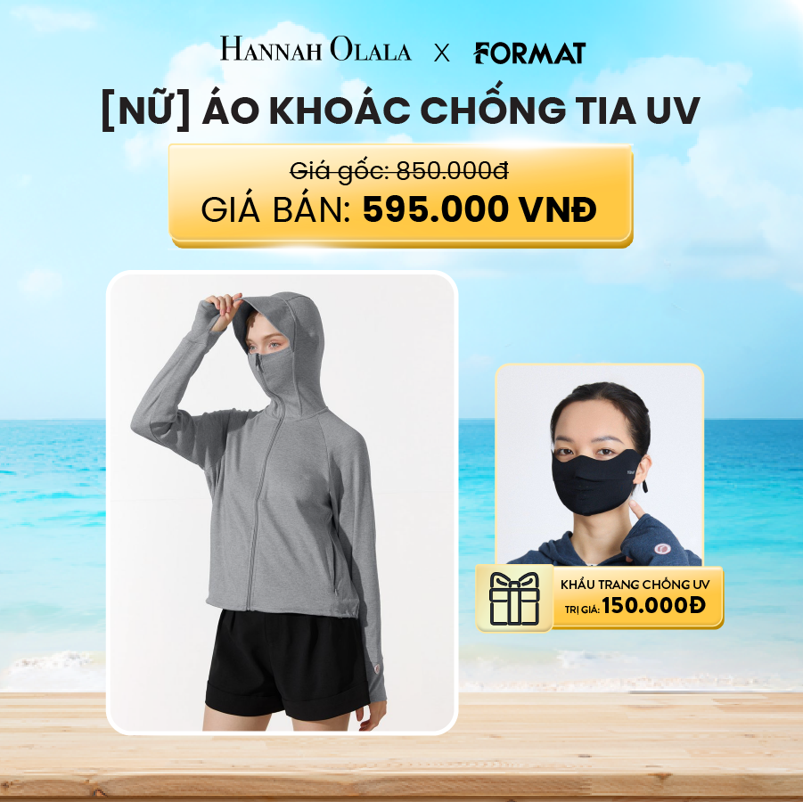  A81_DEAL 7: ÁO KHOÁC CHỐNG TIA UV [NỮ] 