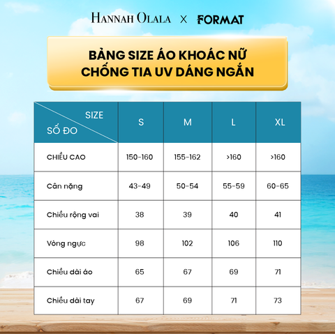  A81_DEAL 7: ÁO KHOÁC CHỐNG TIA UV [NỮ] 