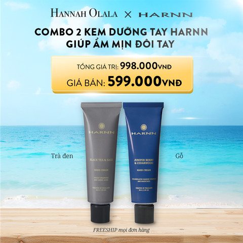  DEAL 1: COMBO 2 KEM DƯỠNG TAY HARNN GIÚP ẨM MỊN ĐÔI TAY MỘT CÁCH TỨC THÌ 50G 