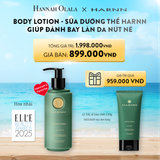  A786_DEAL 4: BODY LOTION - SỮA DƯỠNG THỂ HARNN GIÚP ĐÁNH BAY LÀN DA NỨT NẺ MỘT CÁCH TỨC THÌ 250ML 