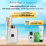  A789_DEAL 5: TINH DẦU KHUẾCH TÁN HARNN VỚI KIỂU DÁNG LỌ SỨ 200ML - NÂNG TẦM KHÔNG GIAN SỐNG 