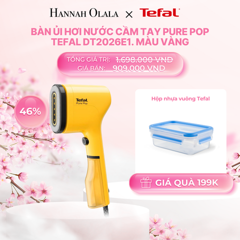  M320_DEAL 4: BÀN ỦI HƠI NƯỚC CẦM TAY PURE POP TEFAL 