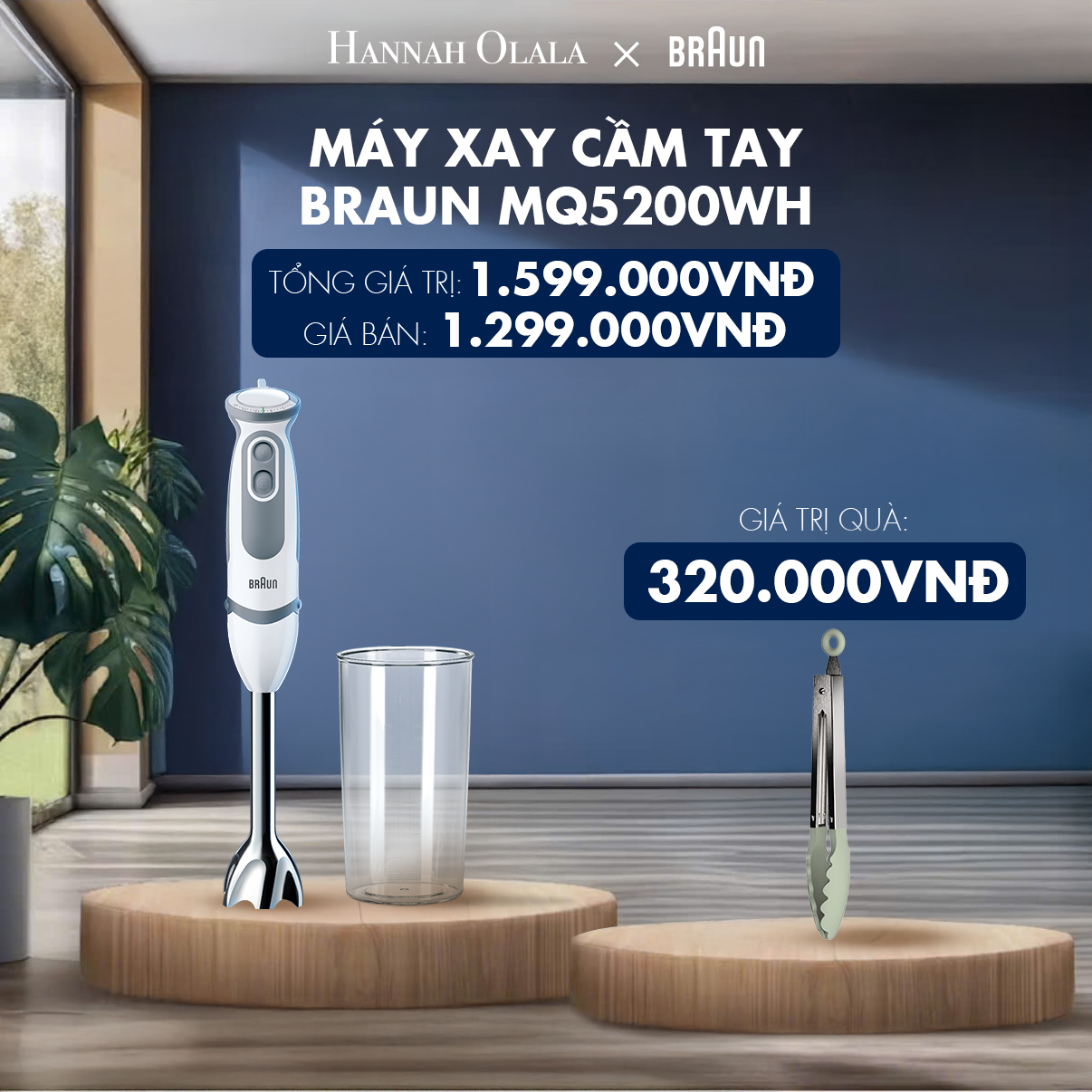  H30_DEAL 7: MÁY XAY CẦM TAY BRAUN MQ5200WH 