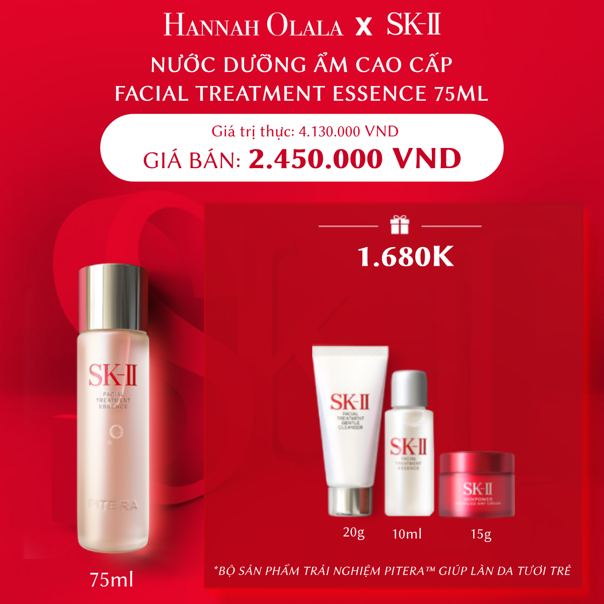  A9_DEAL 9: BỘ SẢN PHẨM SK-II PITERA™ THIẾT YẾU CHO LÀN DA TƯƠI TRẺ 