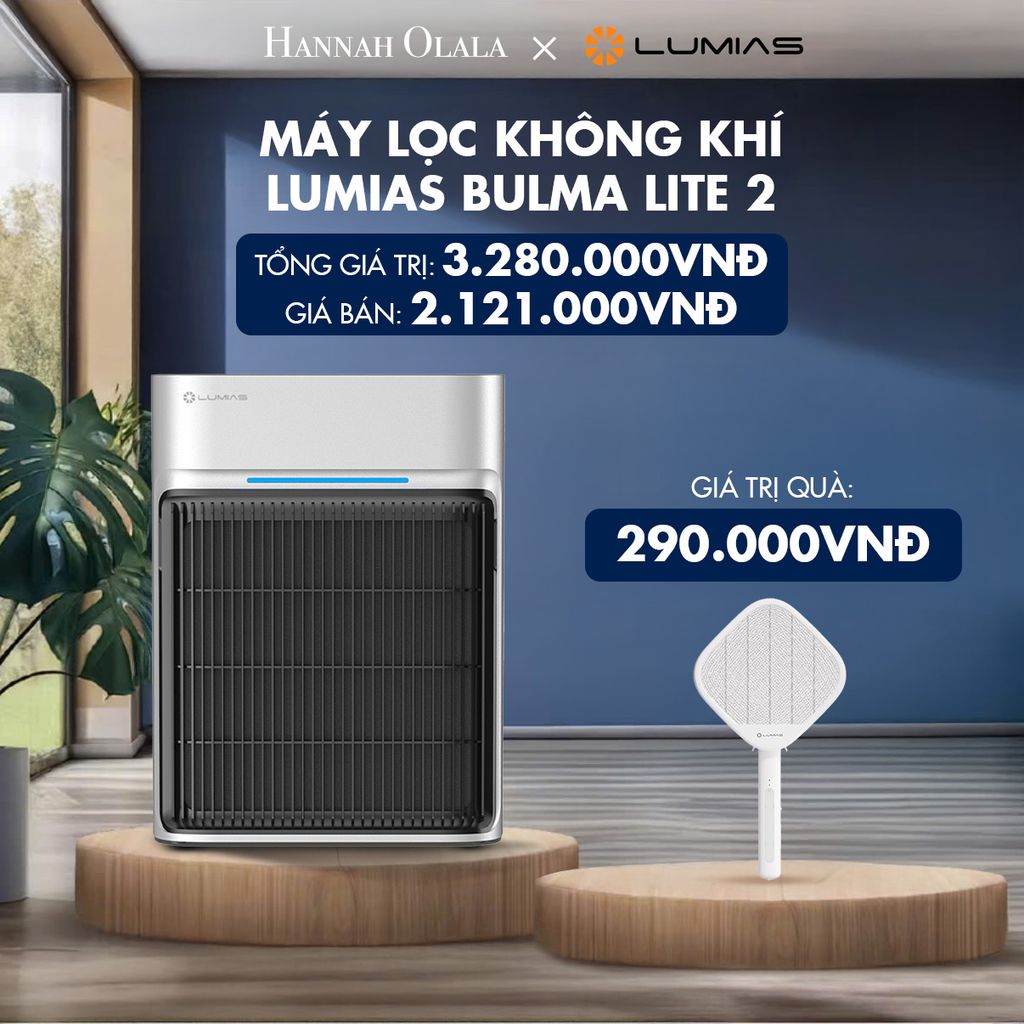  H68_DEAL 11: MÁY LỌC KHÔNG KHÍ LUMIAS BULMA LITE 2 