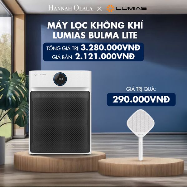  DEAL 10: MÁY LỌC KHÔNG KHÍ LUMIAS BULMA LITE 