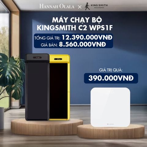  H52_DEAL 4: MÁY CHẠY BỘ KINGSMITH C2 WPS1F 