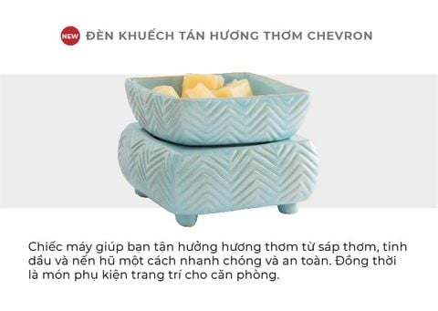  A213_DEAL 3: MUA MÁY KTHT 2IN1 CHEVRON/ HORIZON TẶNG 1 HỘP SÁP VIÊN CANDLE WARMERS VÀ TẶNG 2 TINH DẦU 4HOME 10ML 