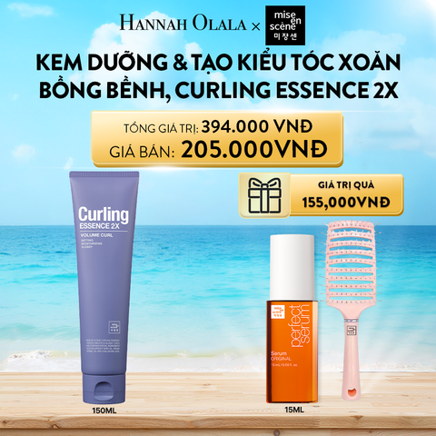  A553_DEAL 4: KEM DƯỠNG TẠO KIỂU TÓC XOĂN BỒNG BỀNH, TỰ NHIÊN MISE EN SCÈNE CURLING ESSENCE 