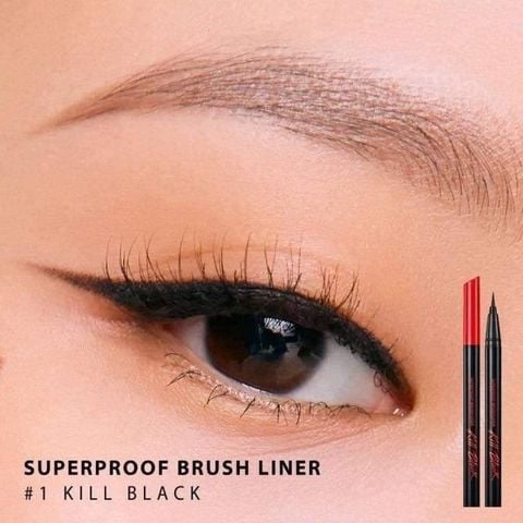  C40_DEAL 4: [DUY NHẤT 28.6] BÚT KẺ VIỀN MẮT CHỐNG TRÔI CLIO SUPERPROOF BRUSH LINER 0.55ML 