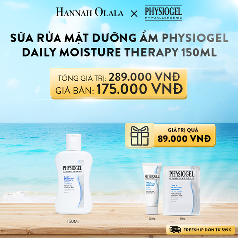  A802_DEAL 2: SỮA RỬA MẶT DƯỠNG ẨM PHYSIOGEL DAILY MOISTURE THERAPY 150ml 